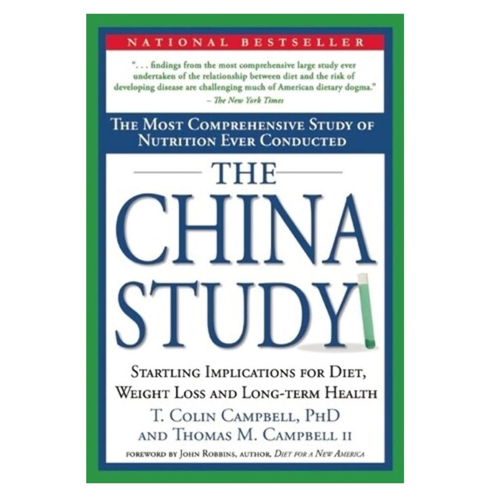 🌸$10 The China Study by T. Colin Campbell & Thomas M. Campbell Book